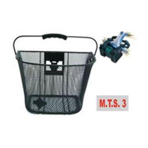 KOŠARA LOEHR ZA KRMILO z MTS 3 črna (nosilec priložen)