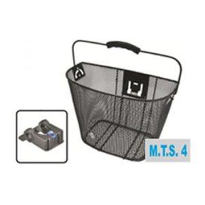 KOŠARA LOEHR ZA KRMILO z MTS 4 UNI črna (nosilec priložen)