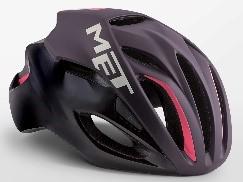 ČELADA MET RIVALE temno vijolična