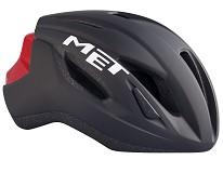 ČELADA MET STRALE črna/rdeča/bela