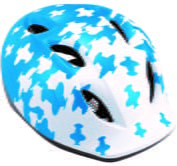 ČELADA MET SUPER BUDDY modra z letali + mrežica