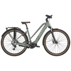 ŽENSKO ELEKTRIČNO MESTNO KOLO SCOTT SUB SPORT ERIDE 20 LADY ZELEN 2024 (velikost L)